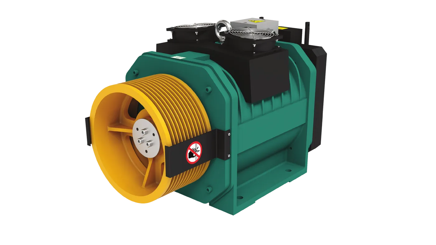 VL-4000-10S gearless machine